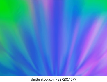 Light Multicolor, Rainbow vector blurred background. A completely new color illustration in a bokeh style. A new texture for your design.