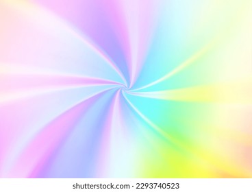 Light Multicolor, Rainbow vector blurred bright pattern. Colorful illustration in blurry style with gradient. Brand new design for your business.