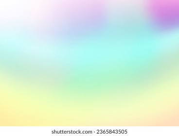 Light Multicolor, Rainbow vector blurred bright template. A vague abstract illustration with gradient. A completely new design for your business.