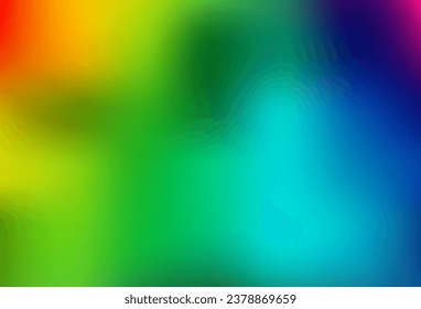 Light Multicolor, Rainbow vector blurred background. Modern abstract illustration with gradient. Smart texture for your design.
