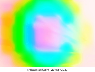 Multicolor claro, fondo borroso del vector arcoiris. Ilustración abstracta geométrica moderna con gradiente. La plantilla se puede utilizar para su libro de marca.