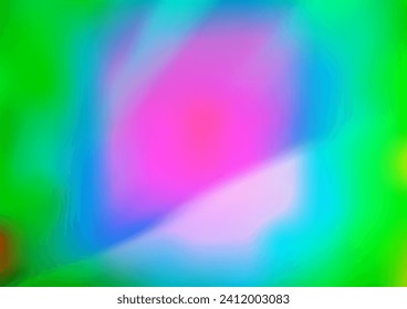 Light Multicolor, Rainbow vector blurred shine abstract background. Colorful illustration in abstract style with gradient. A completely new template for your design.