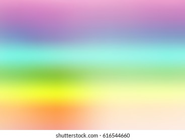 Light Multicolor, Rainbow vector blurred colored illustration. Brand-new design for your business. Creative background in halftone style with gradient.