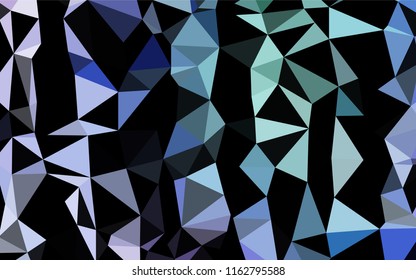Light Multicolor, Rainbow vector blurry hexagon template. An elegant bright illustration with gradient. Brand new design for your business.