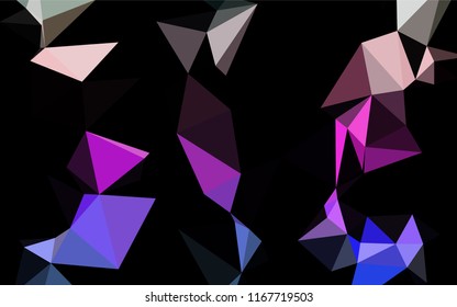 Light Multicolor, Rainbow vector blurry hexagon template. Brand new colored illustration in blurry style with gradient. The completely new template can be used for your brand book.