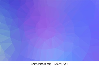 Light Multicolor, Rainbow vector blurry hexagon pattern. Brand new colored illustration in blurry style with gradient. The elegant pattern can be used as part of a brand book.