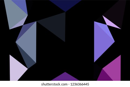 Light Multicolor, Rainbow vector blurry hexagon texture. Modern geometrical abstract illustration with gradient. The elegant pattern can be used as part of a brand book.