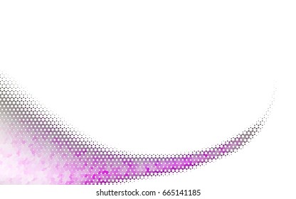 Light Multicolor, Rainbow vector blurry hexagon background design. Geometric background in Origami style with gradient. 