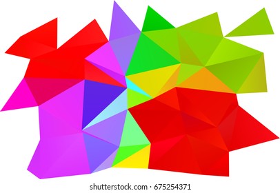 Light Multicolor, Rainbow vector blurry triangle background. An elegant bright illustration with gradient. The textured pattern can be used for background.