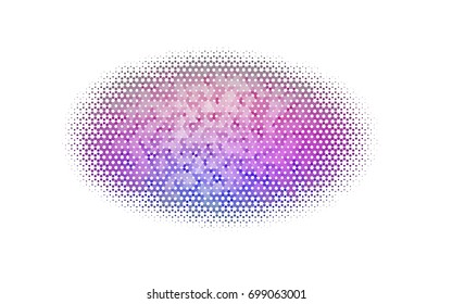 Light Multicolor, Rainbow vector blurry hexagon background design. Geometric background in Origami style with gradient. 