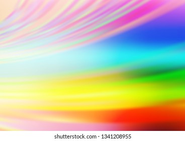 Light Multicolor, Rainbow vector bokeh pattern. Shining colorful illustration in a Brand new style. A completely new design for your business.
