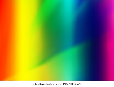 Light Multicolor, Rainbow vector bokeh pattern. Shining colorful illustration in a Brand new style. The best blurred design for your business.