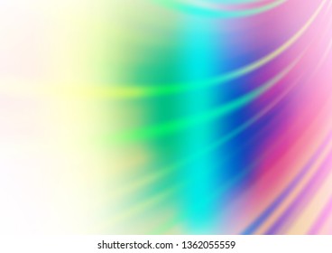 Light Multicolor, Rainbow vector bokeh and colorful pattern. A completely new color illustration in a bokeh style. A new texture for your design.