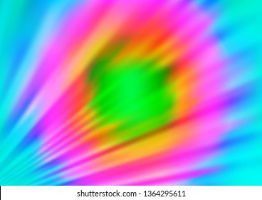 Light Multicolor, Rainbow vector bokeh template. An elegant bright illustration with gradient. A completely new template for your design.