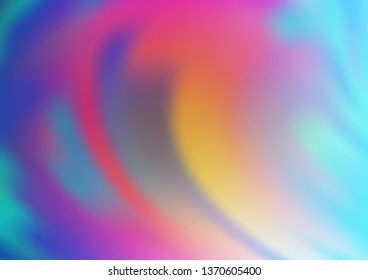 Light Multicolor, Rainbow vector bokeh template. Shining colorful illustration in a Brand new style. The elegant pattern for brand book.