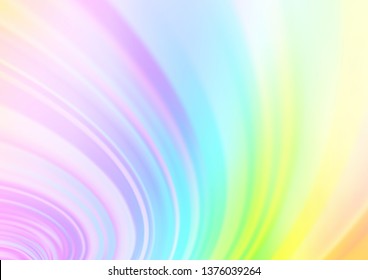 Light Multicolor, Rainbow vector bokeh pattern. A completely new color illustration in a bokeh style. The elegant pattern for brand book.