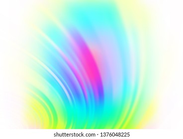 Light Multicolor, Rainbow vector bokeh template. Glitter abstract illustration with an elegant design. Brand new design for your business.