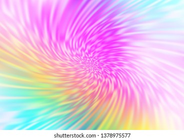 Light Multicolor, Rainbow vector bokeh and colorful pattern. Modern geometrical abstract illustration with gradient. The best blurred design for your business.