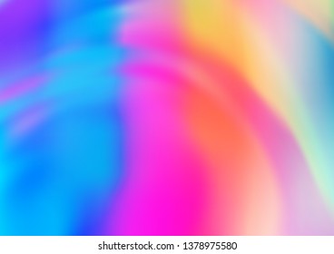 Light Multicolor, Rainbow vector bokeh and colorful pattern. Colorful abstract illustration with gradient. The background for your creative designs.