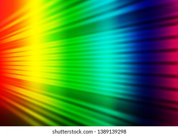 Light Multicolor, Rainbow vector bokeh pattern. A vague abstract illustration with gradient. Brand new design for your business.