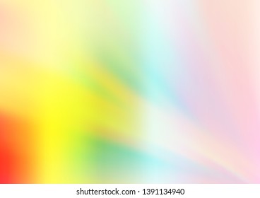 Light Multicolor, Rainbow vector bokeh pattern. Glitter abstract illustration with an elegant design. Brand new design for your business.