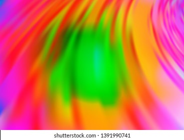Light Multicolor, Rainbow vector bokeh pattern. A completely new color illustration in a bokeh style. The elegant pattern for brand book.