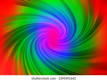 Light Multicolor, Rainbow vector bokeh and colorful pattern. Colorful abstract illustration with gradient. The template for backgrounds of cell phones.
