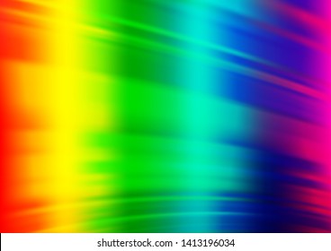 Light Multicolor, Rainbow vector bokeh template. Colorful illustration in abstract style with gradient. The template can be used for your brand book.