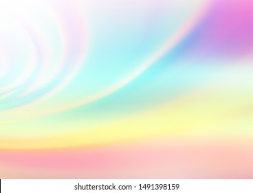 Light Multicolor, Rainbow vector bokeh and colorful pattern. An elegant bright illustration with gradient. A new texture for your design.