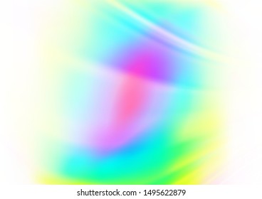 Light Multicolor, Rainbow vector bokeh and colorful pattern. Modern geometrical abstract illustration with gradient. The best blurred design for your business.