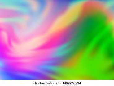 Light Multicolor, Rainbow vector bokeh template. Colorful illustration in abstract style with gradient. Brand new design for your business.