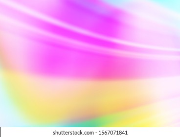 Light Multicolor, Rainbow vector bokeh pattern. Creative illustration in halftone style with gradient. The background for your creative designs.