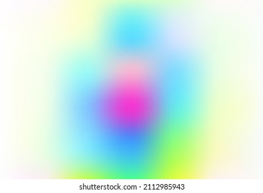 Multicolor claro, plantilla de bokeh vectorial Rainbow. Ilustración colorida brillante en un estilo completamente nuevo. Nuevo diseño para su negocio.
