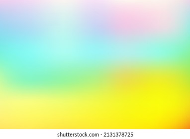 Light Multicolor, Rainbow vector bokeh template. Colorful abstract illustration with gradient. Simple design for your business.