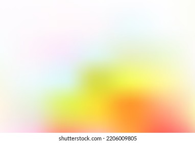 Light Multicolor, Rainbow vector bokeh template. A vague abstract illustration with gradient. Brand new design for your business.