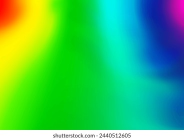 Light Multicolor, Rainbow vector bokeh and colorful pattern. Glitter abstract illustration with an elegant design. A completely new template for your design.