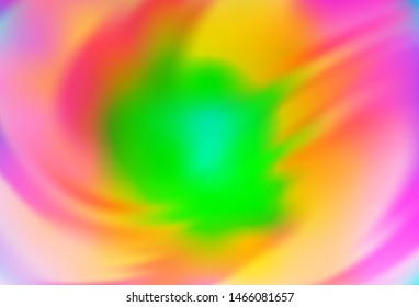 Light Multicolor, Rainbow vector colorful abstract background. An elegant bright illustration with gradient. Smart design for your work.