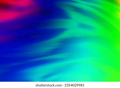 Light Multicolor, Rainbow vector colorful blur backdrop. New colored illustration in blur style with gradient. Background for designs.