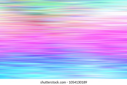 Light Multicolor, Rainbow vector cover with long lines. Modern geometrical abstract illustration with staves. The template can be used as a background.