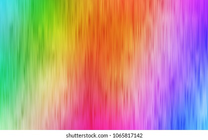 Light Multicolor, Rainbow vector cover with long lines. Modern geometrical abstract illustration with staves. The pattern can be used for busines ad, booklets, leaflets
