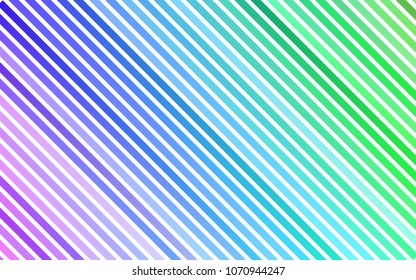 Light Multicolor, Rainbow vector cover with long lines. Shining colored illustration with narrow lines. Best design for your ad, poster, banner.