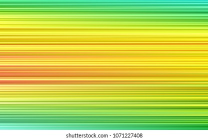 Light Multicolor, Rainbow vector cover with long lines. Blurred decorative design in simple style with lines. The pattern can be used for busines ad, booklets, leaflets
