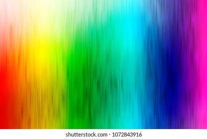 Light Multicolor, Rainbow vector cover with long lines. Shining colored illustration with narrow lines. The pattern can be used for busines ad, booklets, leaflets