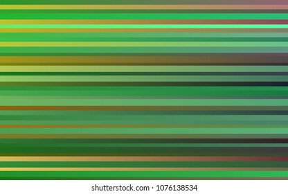 Light Multicolor, Rainbow vector cover with long lines. Blurred decorative design in simple style with lines. The template can be used as a background.
