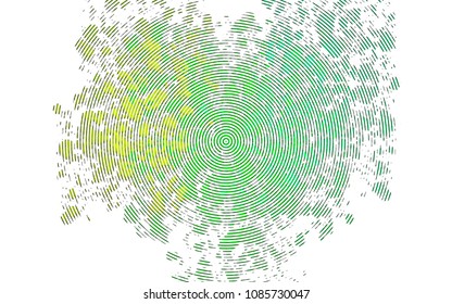 Light Multicolor, Rainbow vector cover with long lines. Decorative shining illustration with lines on abstract template. Smart design for your business advert.