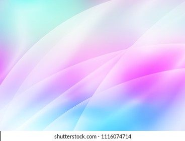 Light Multicolor, Rainbow vector cover with long lines. Decorative shining illustration with lines on abstract template. The pattern can be used as ads, poster, banner for commercial.