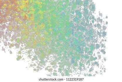 Light Multicolor, Rainbow vector cover with long lines. Shining colored illustration with narrow lines. Smart design for your business advert.