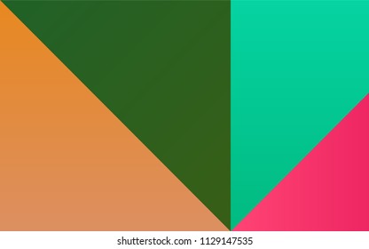 Light Multicolor, Rainbow vector cover with colorful palette. Colorful gradient set with collection of rainbow colors. Pattern of colors for design of ads, posters, banners.