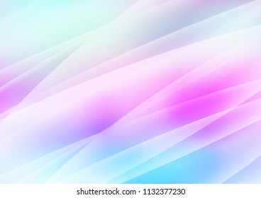 Light Multicolor, Rainbow vector cover with long lines. Glitter abstract illustration with colored sticks. The pattern can be used for websites.