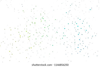Light Multicolor, Rainbow vector  cover with spots. Beautiful colored illustration with blurred circles in nature style. New design for ad, poster, banner of your website.